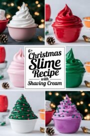 6+ Easy Christmas Slime Recipes with Shaving Cream to Spark Joy This Holiday Season! 6+ Easy Christmas Slime Recipes with Shaving Cream to Spark Joy This Holiday Season! – christmas slime recipe with shaving cream