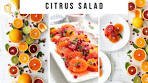 Citrus Salad with Pomegranate Dressing | easy, plant-based ...