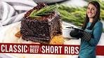Classic Braised Beef Short Ribs