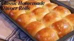 Classic Homemade Dinner Rolls - Christmas Special