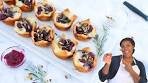 Cranberry Brie Bites With Rosemary And Toasted Walnuts