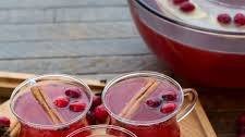 Cranberry Clove Spiced Rum Punch