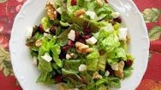 Cranberry, Feta and Walnut Salad