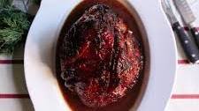 Cranberry-Glazed Ham
