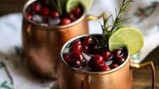 Cranberry Moscow Mule