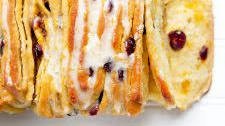 Cranberry Orange Pull Apart Bread