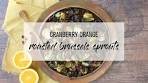 Cranberry Orange Roasted Brussels Sprouts