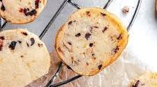 Cranberry Pecan Shortbread Cookies