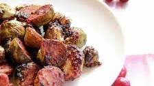Cranberry Roasted Brussel Sprouts
