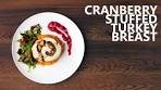 Cranberry Stuffed Turkey Breast | Holiday Recipe