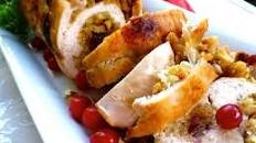 Cranberry Stuffed Turkey Breasts