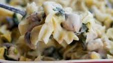 Creamy Chicken, Spinach and Mushroom Casserole