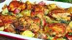 Creamy Garlic Butter Chicken and Potatoes Recipe - Easy ...