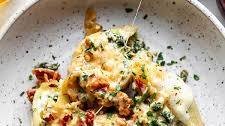 Creamy Sun-Dried Tomato and Ricotta Stuffed Shells