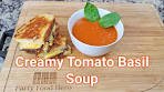 Creamy Tomato Basil Soup | The Perfect Fall and Winter Soup