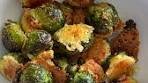 Crispy Parmesan Roasted Brussel Sprouts! -Preheat oven to ...