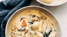 Crockpot Chicken Gnocchi Soup