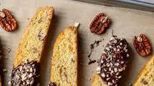 Dark Chocolate Orange Biscotti