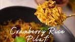 Delicious Cranberry Rice Pilaf Recipe for Thanksgiving Feast