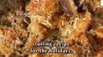 Delicious Mushroom Herb Stuffing Recipe for the Holidays