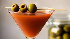 Dirty Bloody Martini