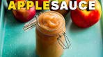 Easy APPLESAUCE with Cinnamon