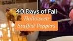 Easy Halloween Stuffed Peppers Recipe
