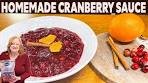 EASY HOMEMADE CRANBERRY SAUCE The Perfect ...