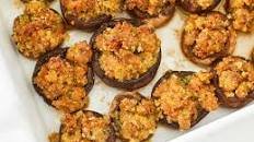 Easy Sausage-Stuffed Mushrooms
