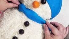 Easy Snowman Cake (with Video!)