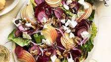 Fall Harvest Salad with Apples and Walnuts