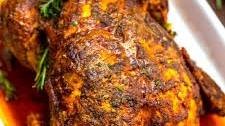 Garlic Herb Butter Roasted Chicken
