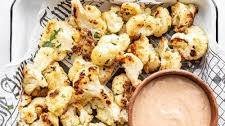 Garlic Parmesan Roasted Cauliflower