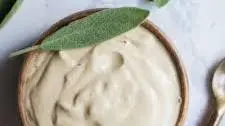 Garlic & Sage Cashew Cream Sauce