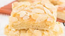 German butter cake with almond topping