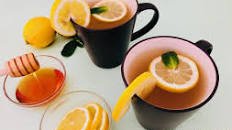Ginger mint lemon tea