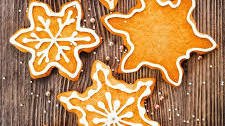 Gingerbread Snowflakes