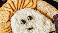 Halloween Ghost Cheeseball