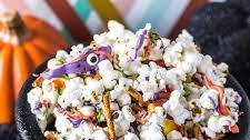 Halloween Monster Munch Popcorn Mix