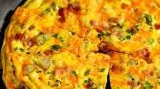 Ham and Cheese Frittata