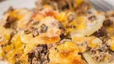 Hamburger Potato Casserole