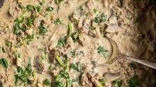 Healthy Ground Beef Stroganoff