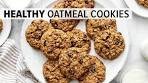 HEALTHY OATMEAL COOKIES you won't feel guilty about!