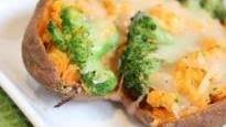 Healthy Stuffed Sweet Potatoes