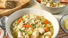 Hearty Chicken and Rice Soup