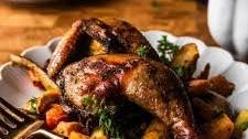 Herb Roasted Spatchcock Cornish Hens
