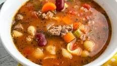 High Protein Minestrone Soup (Gluten Free)