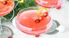 Holiday Cocktail with Cranberry