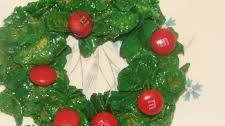 Holly Christmas Cookies