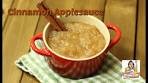 Homemade Cinnamon Applesauce ~ Amy Learns to Cook